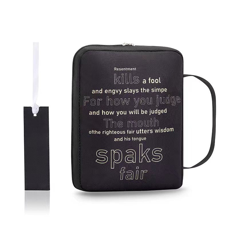 Printed Slipcover Bible Large Storage Bag