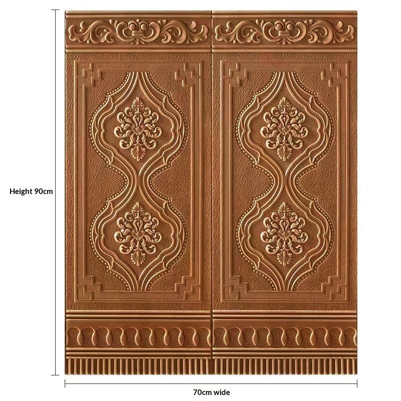 Waterproof, Impact-Resistant Self-Adhesive 3D Wall Stickers