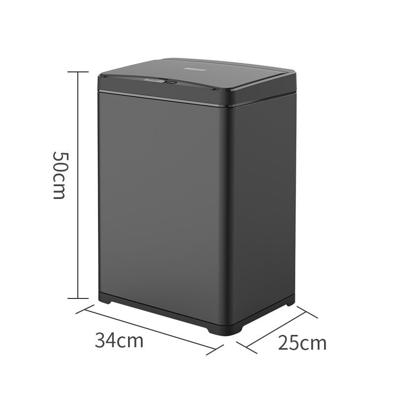 Bedroom Light Luxury Large Capacity Trash Can