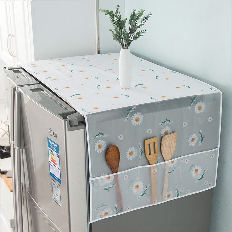 Cartoon Waterproof Multifunctional Storage Refriderator Cover