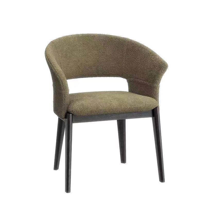 Fabric-Back Dining Home Leisure Chair