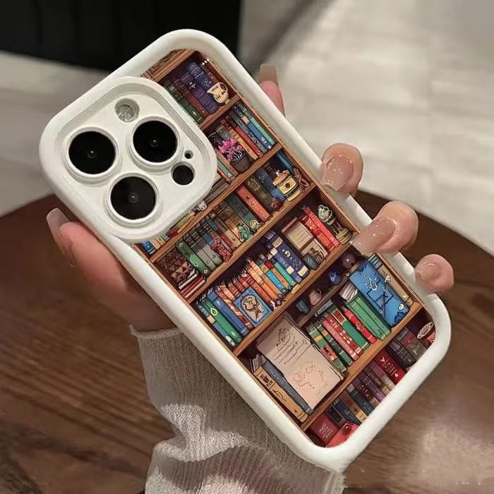 Library Books Mobile Phone Case Anti-Wear