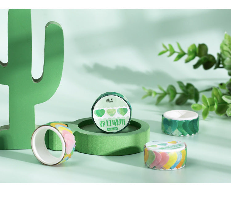 Rainbow Fruit Tea Series Alien-Shaped Hand-Painted Creative Love Hand Account Decorative Stickers
