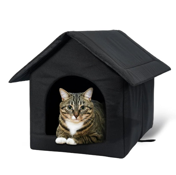 Four-Season Cold-Resistant Outdoor Enclosed Cat House