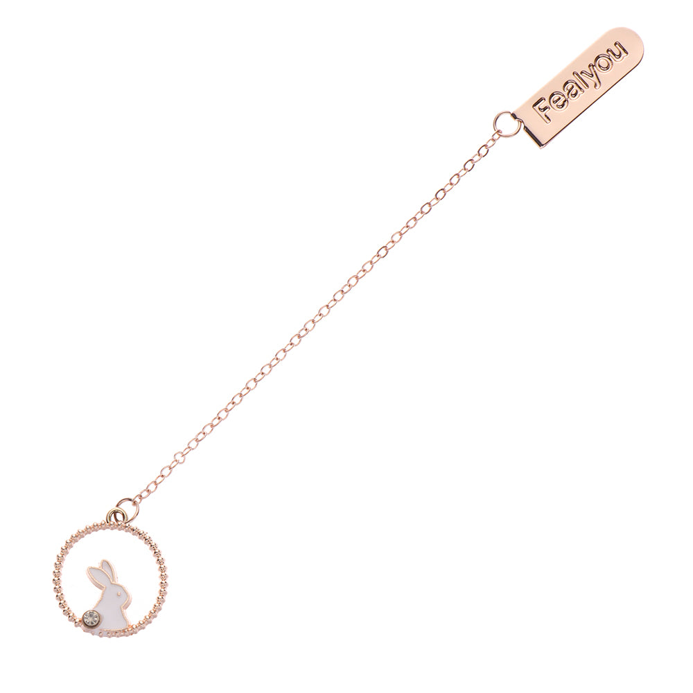 Creative Cartoon Metal Pendant Bookmark