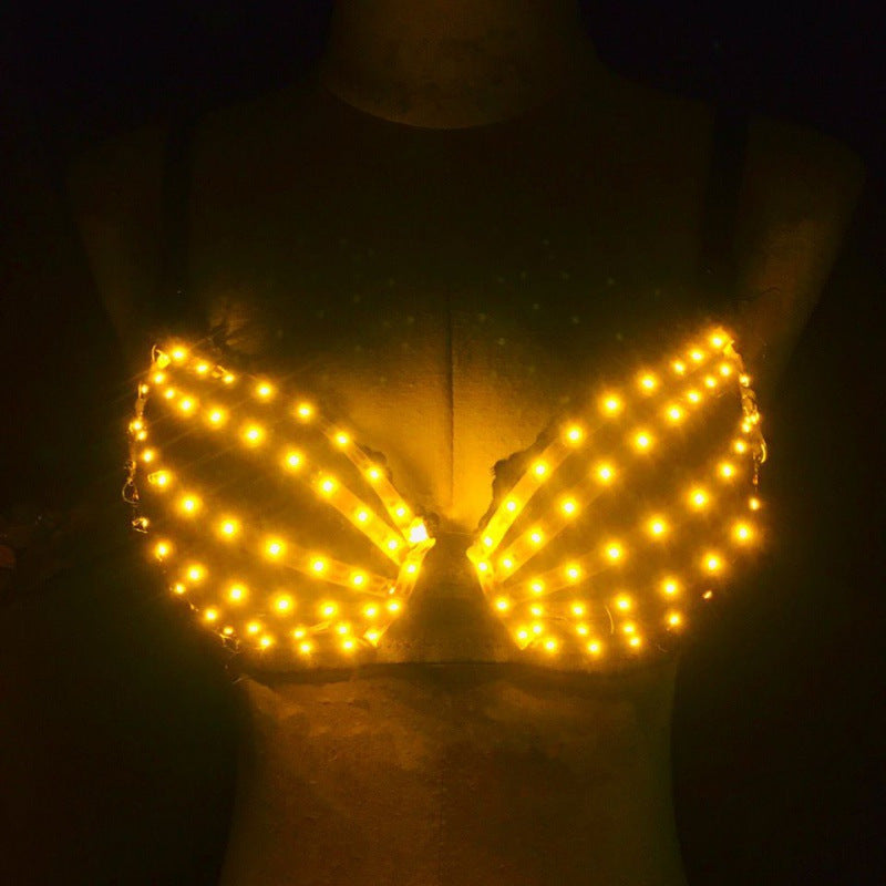Luminous High-Tech Bra Shining Clothing