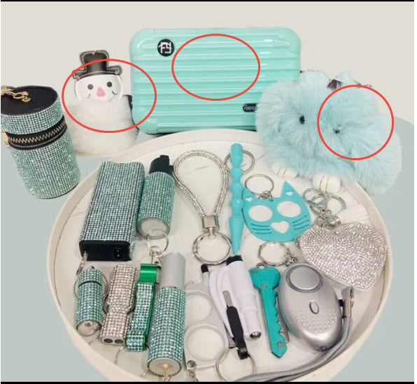 Self-Defense Alarm Key Chain