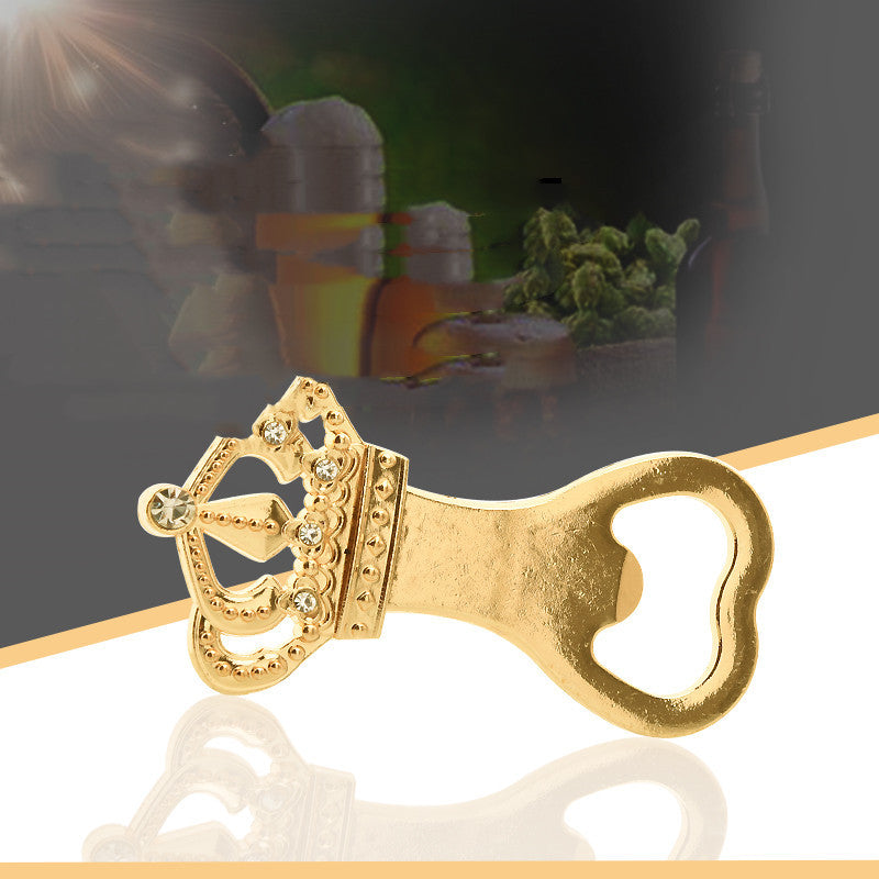 Golden Crown Beer Bottle Opener