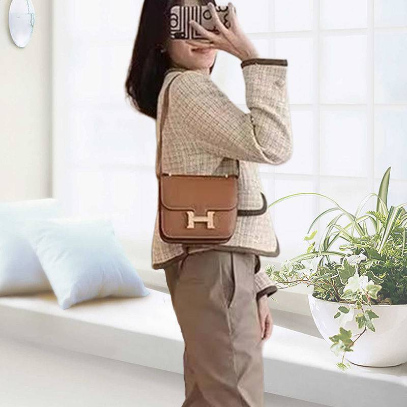 Small Country Style Houndstooth Short Coat Women Loose Top