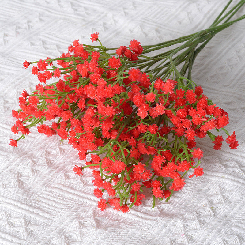 Wedding Decoration Starry Soft Rubber Hand Feeling Artificial Flower