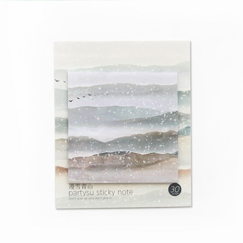 Cute Note Office Supplies Girly Heart Can Be Pasted