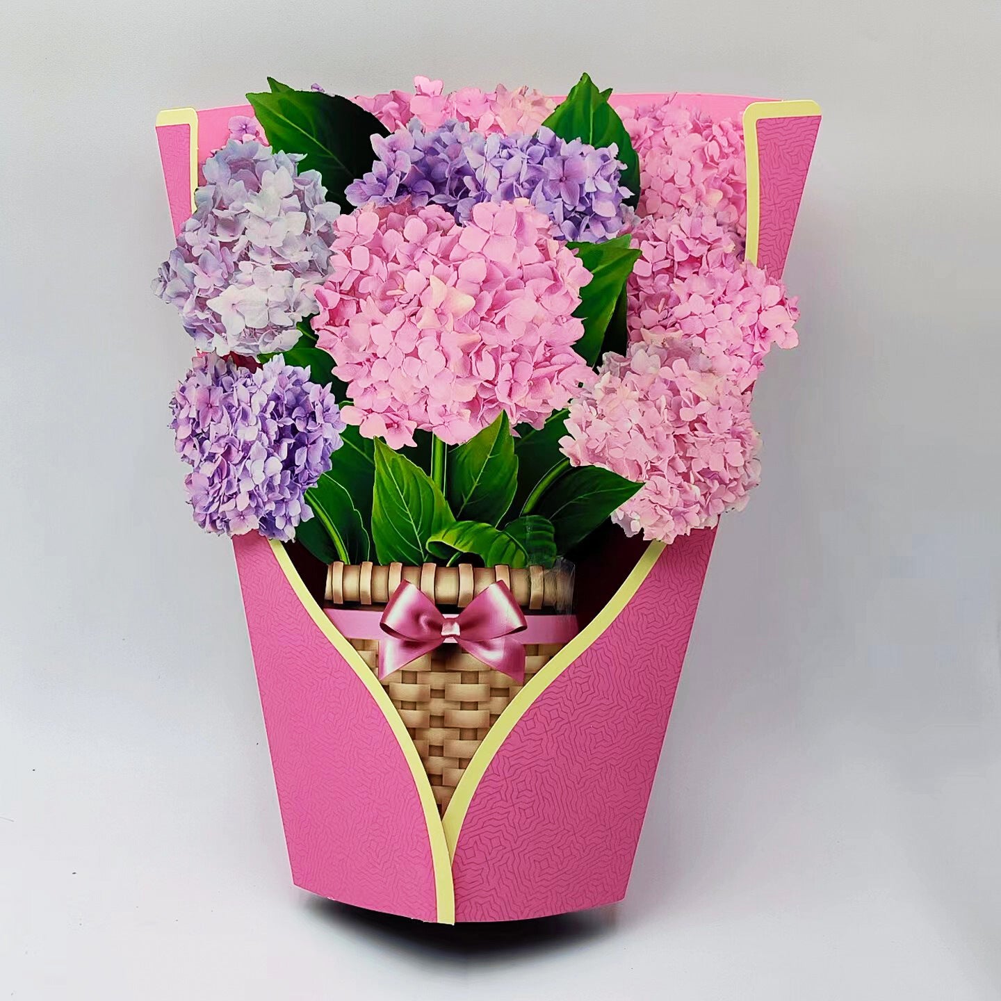 3D Three-Dimensional Flower Bridal Bouquet Teacher's Day Paper Carving Crafts