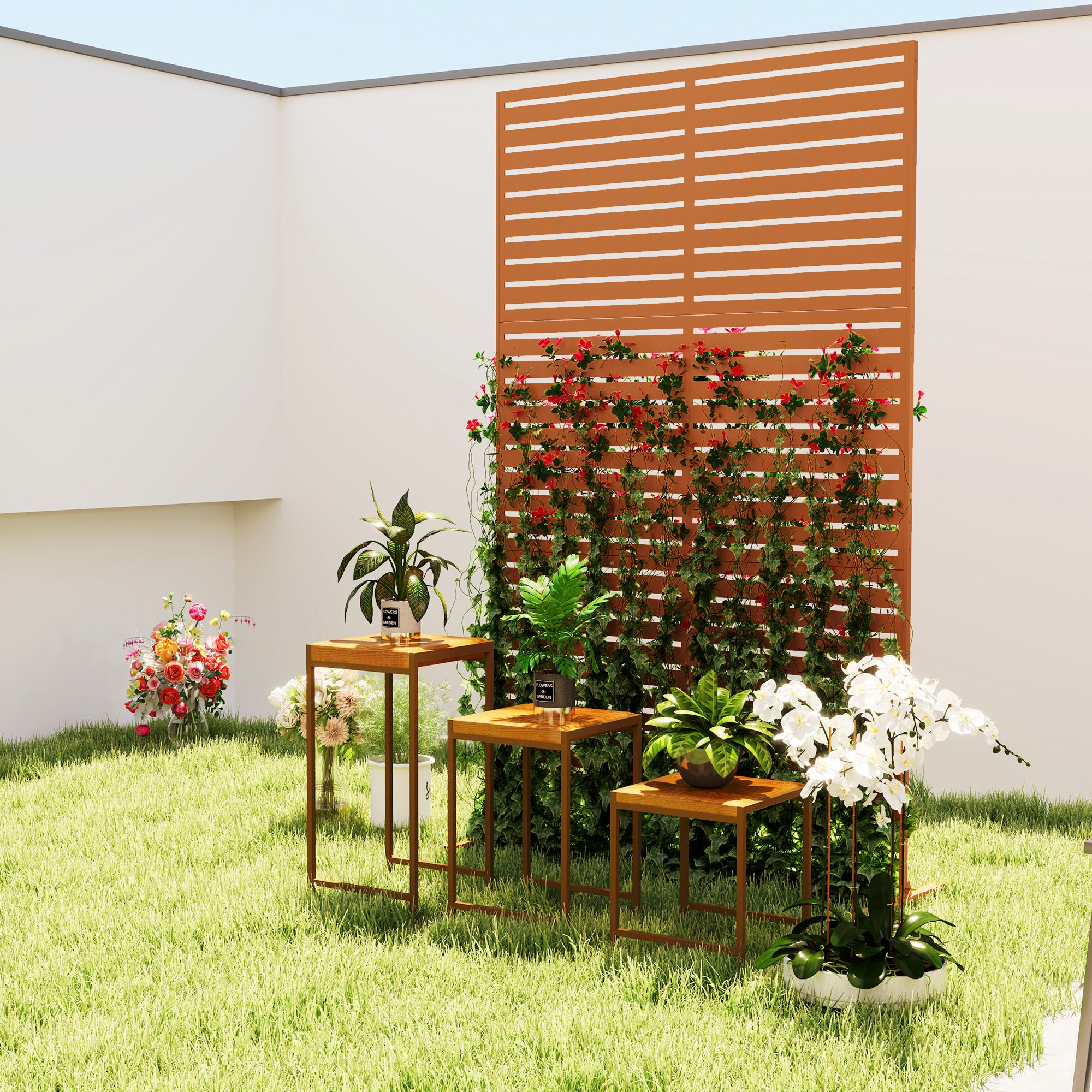 Decorative Privacy Fence Screen