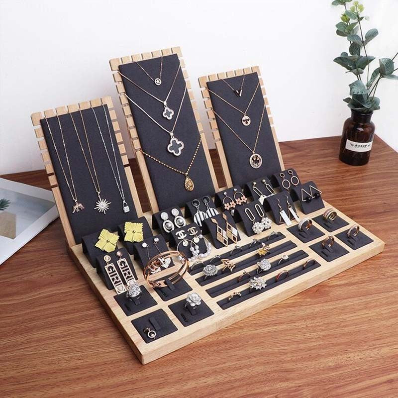 Bamboo Fungus Ring Frame Jewelry Storage Tray