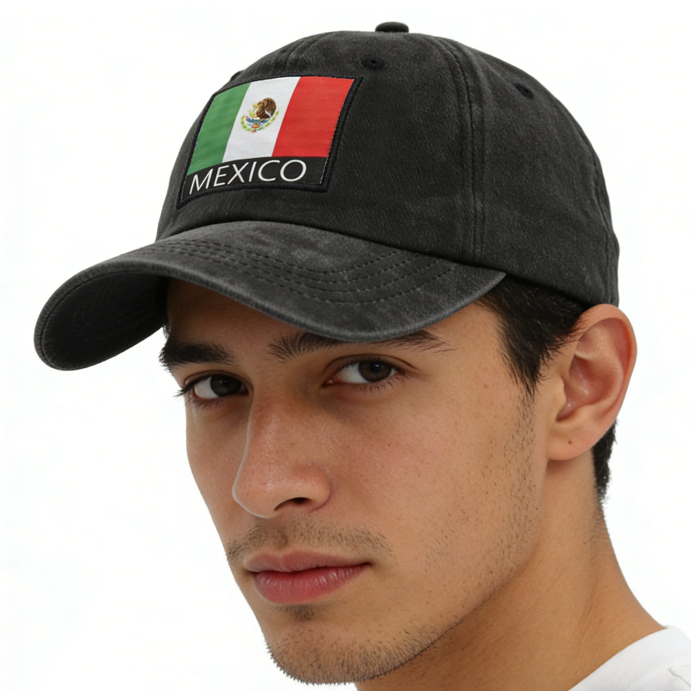 Mexico Hats For Women Men,Mexican Flag Baseball Cap, Fathers Day Patriotic Christmas Birthday Gifts For Dad Mom Papa Mama Grandpa Husband Wife