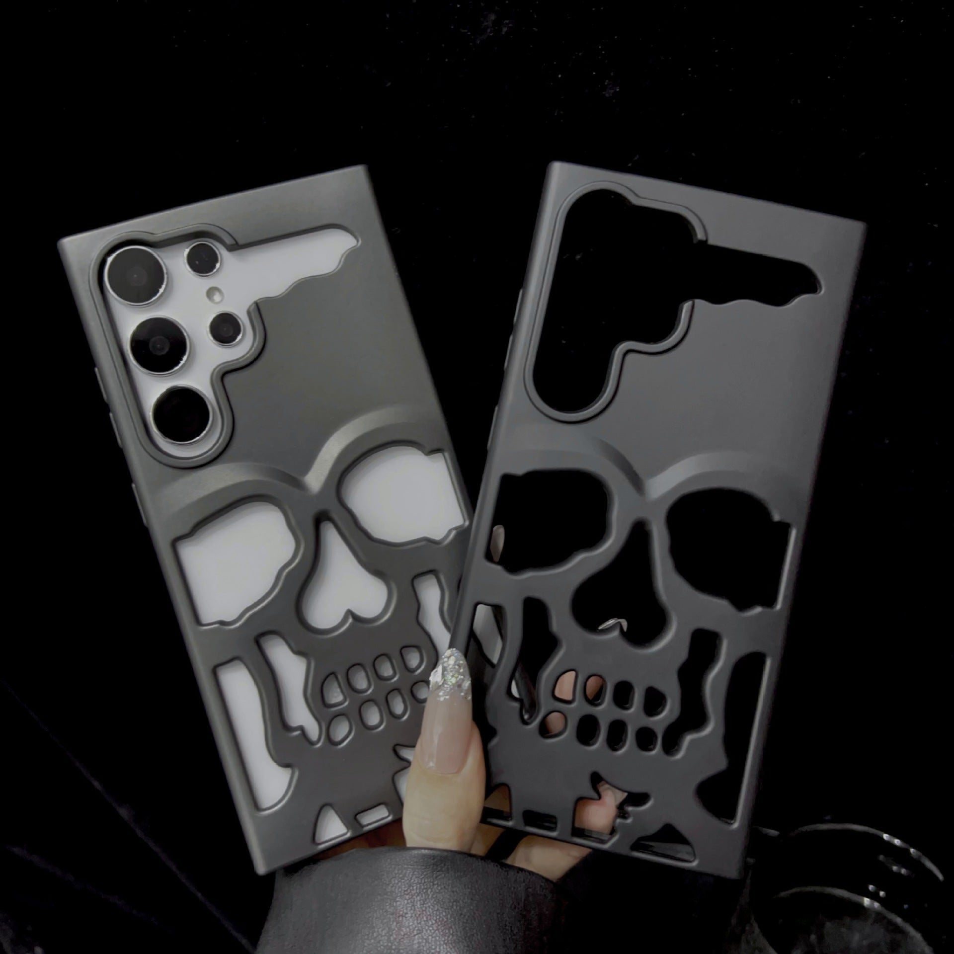 Hollow Skeleton Anti Drop And Heat Dissipation Phone Case