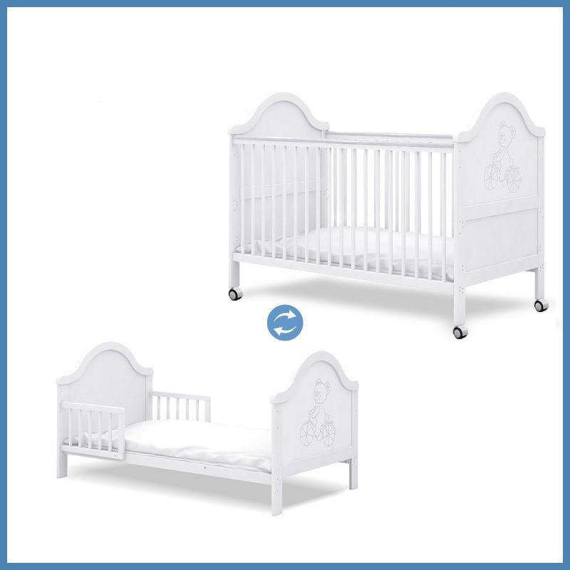 Pine Baby Log Splicing Bed Multi-Function