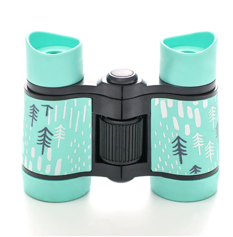 Children Holding Binoculars