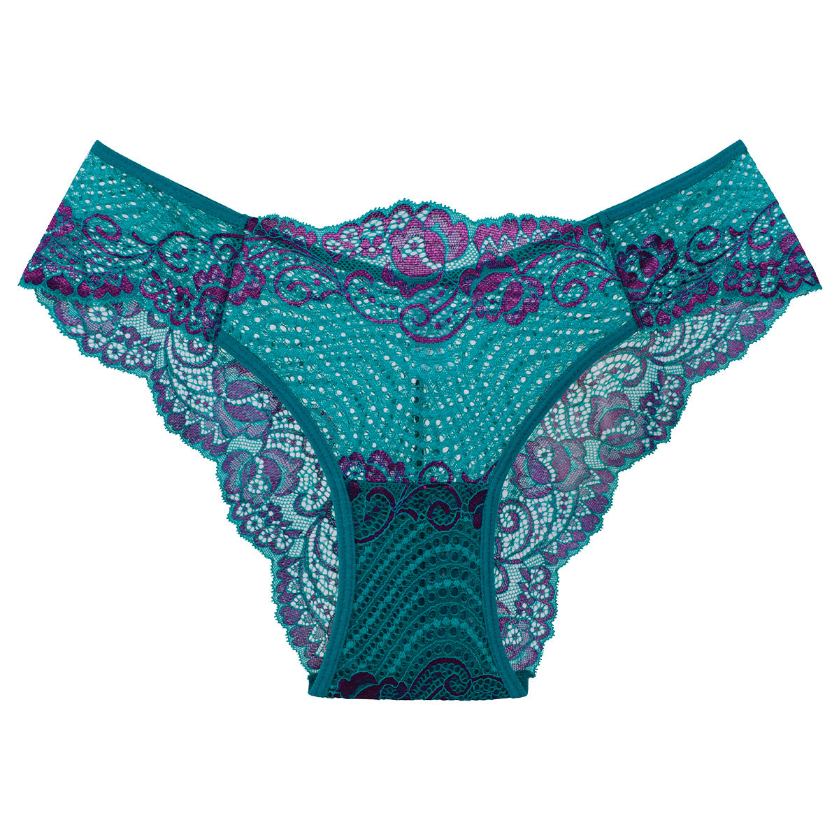 Lace Multicolor Women's Low-Rise Thong Panties