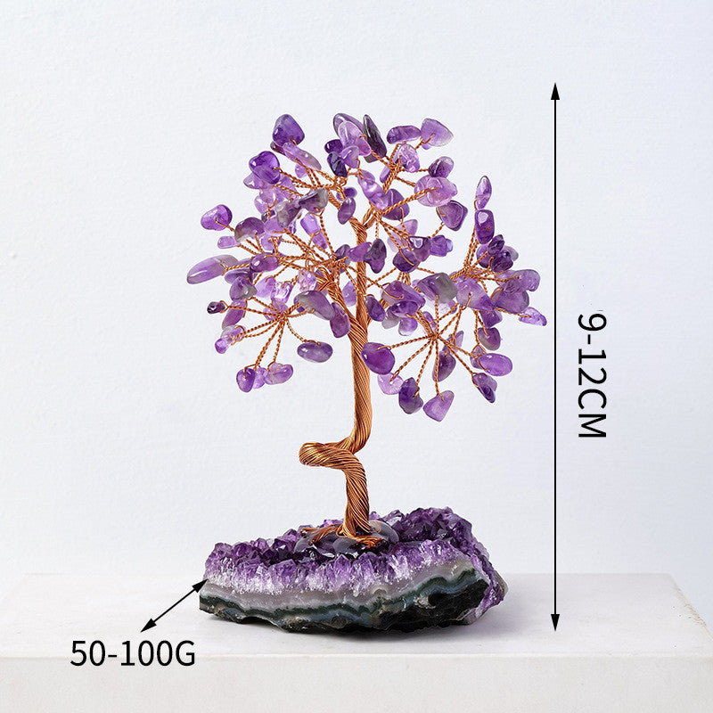 Crystal Flower Tree Home Crafts Ornaments