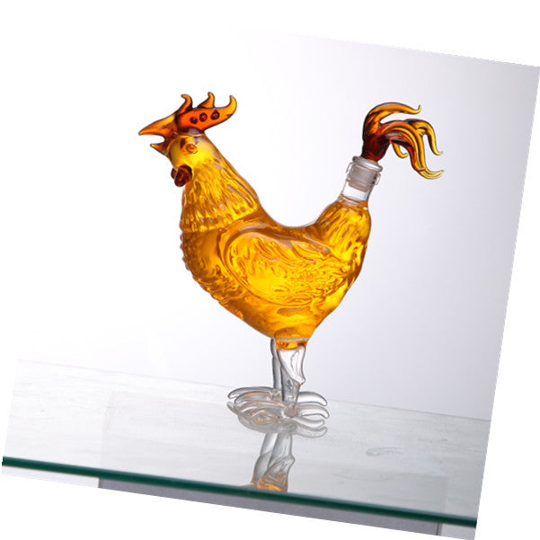Zodiac Transparent Thickened Glass Wine Bottle