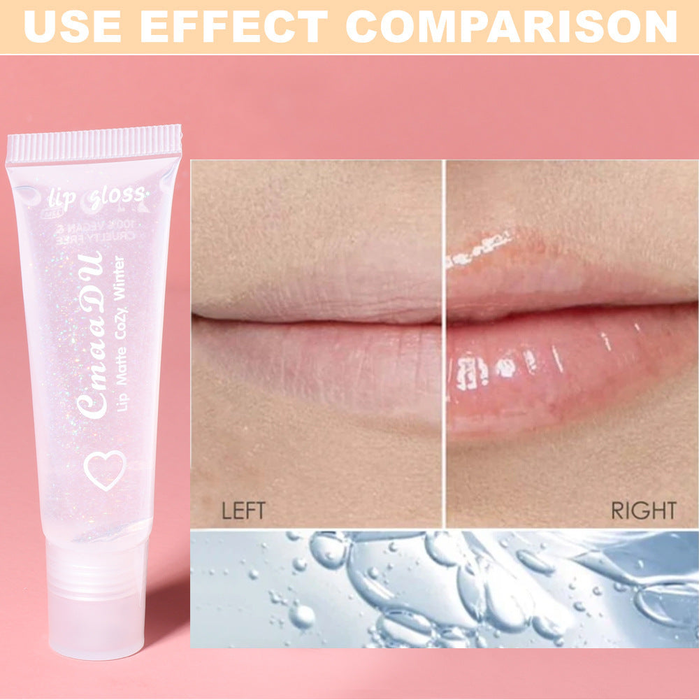 6 Colors Pure Transparent Moisturizing Lip Glaze