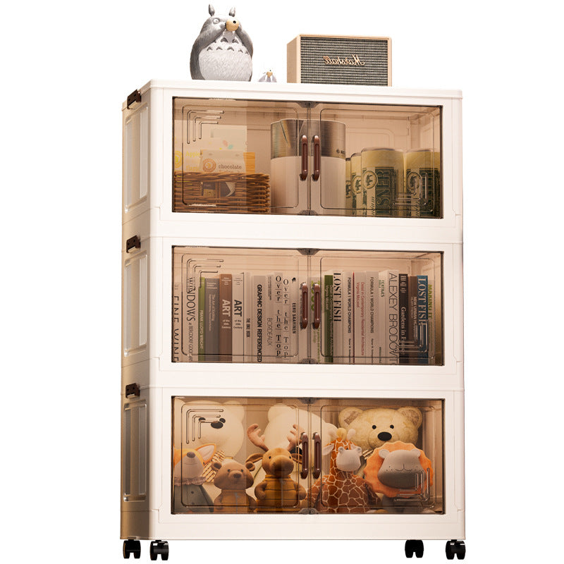 Installation-Free Removable Folding Storage Cabinet Locker