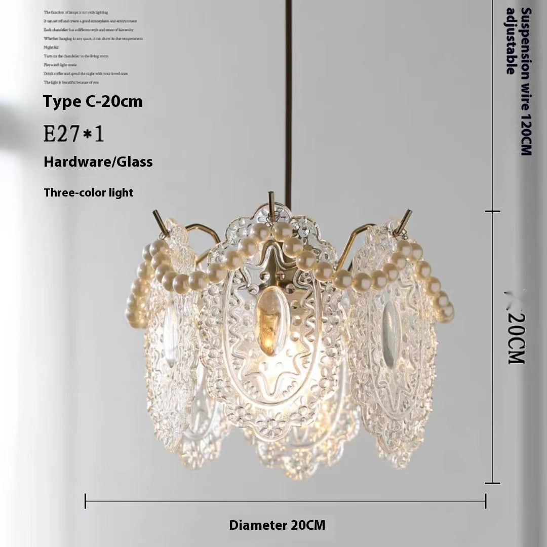 French Entry Lux Single-Head Droplight Aisle Light Modern Simplicity