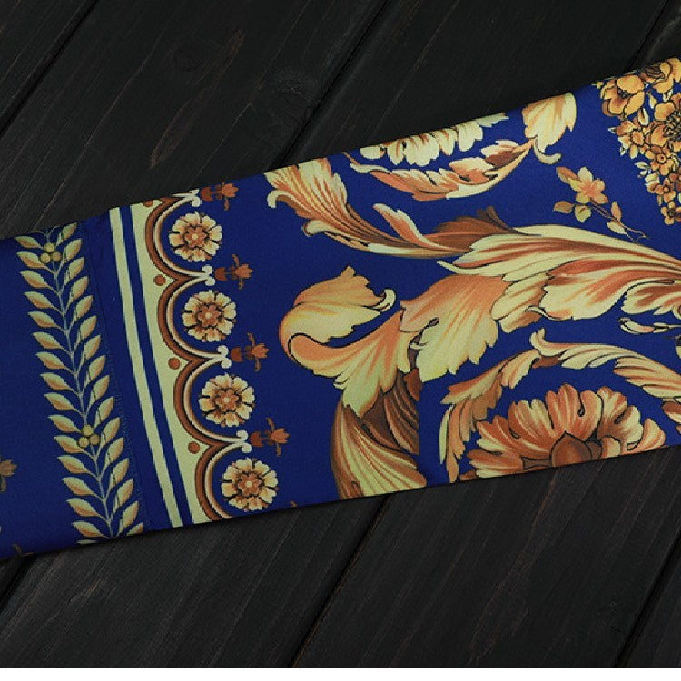 New Royal Full Version Of The Symmetrical Palace Crown Flower Non-iron Repair Tide Men's Shirt