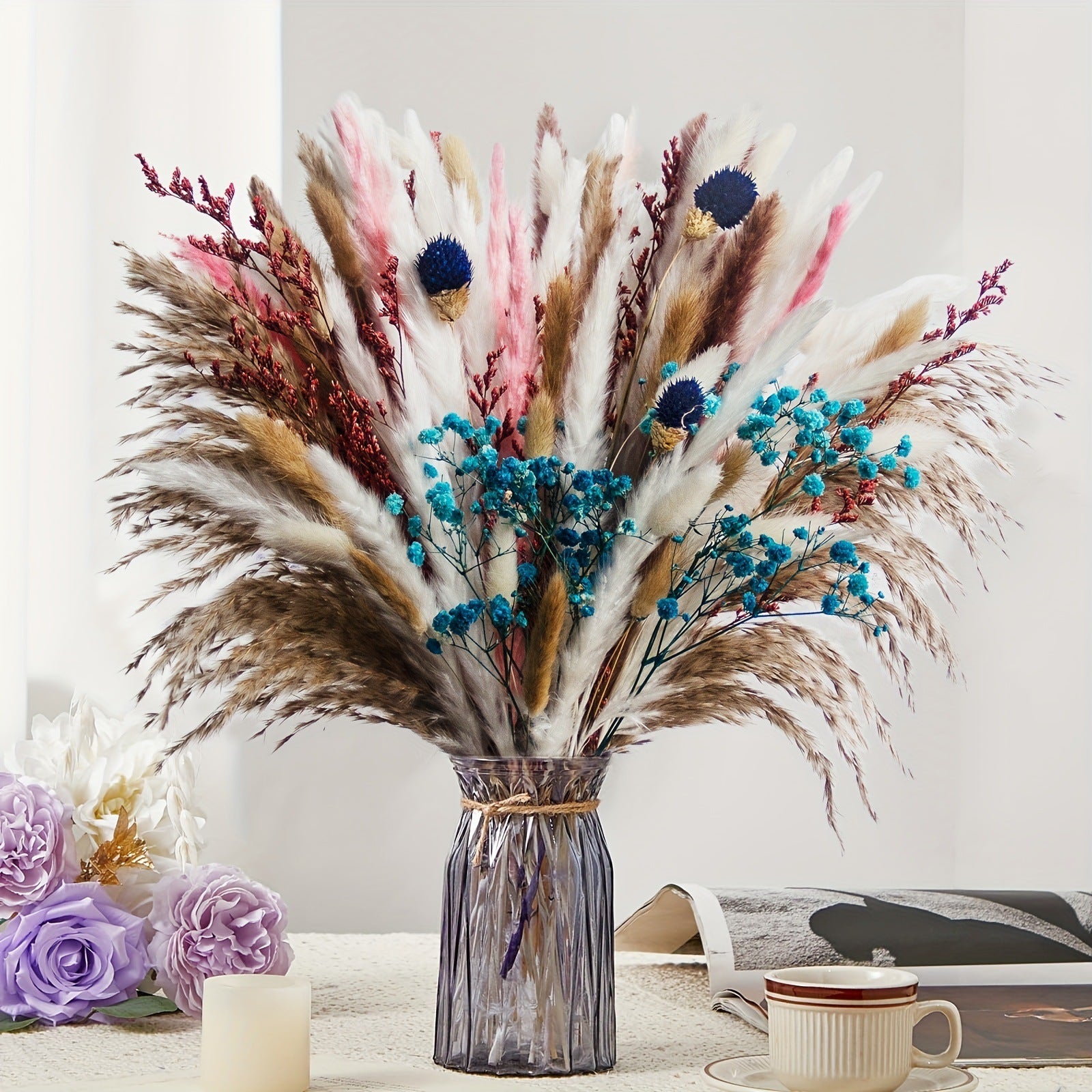 Dried Grass Flower Bouquet Customization Preserved Flower Bouquet