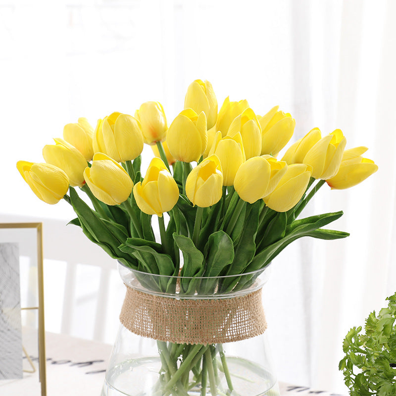 PU Mini Tulip Simulation Flower