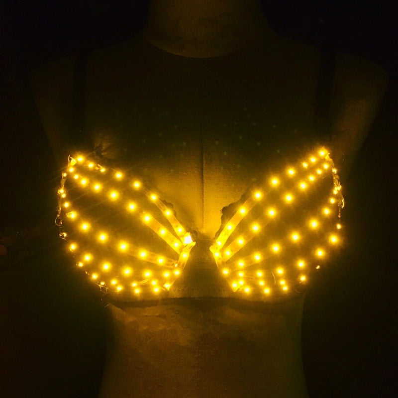 Luminous High-Tech Bra Shining Clothing