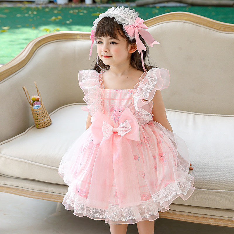 New Hot Sell Girls' Lolita Puffy Dress