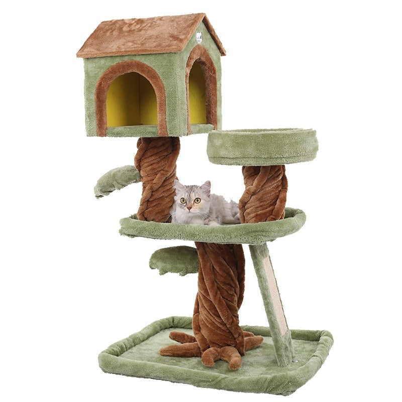 All-In-One Sky-Piercing Cat Tree House