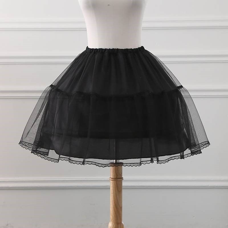 Children's Adult Daily Bony 42cm Panty Lolita Puffy Skirt Girl Dress Lolita Performance Petticoat