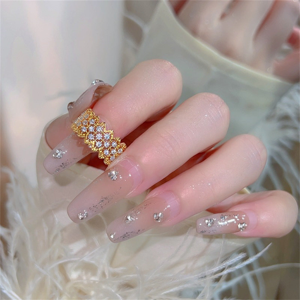 Antique Zircon Brushed Ring Female Retro Minority