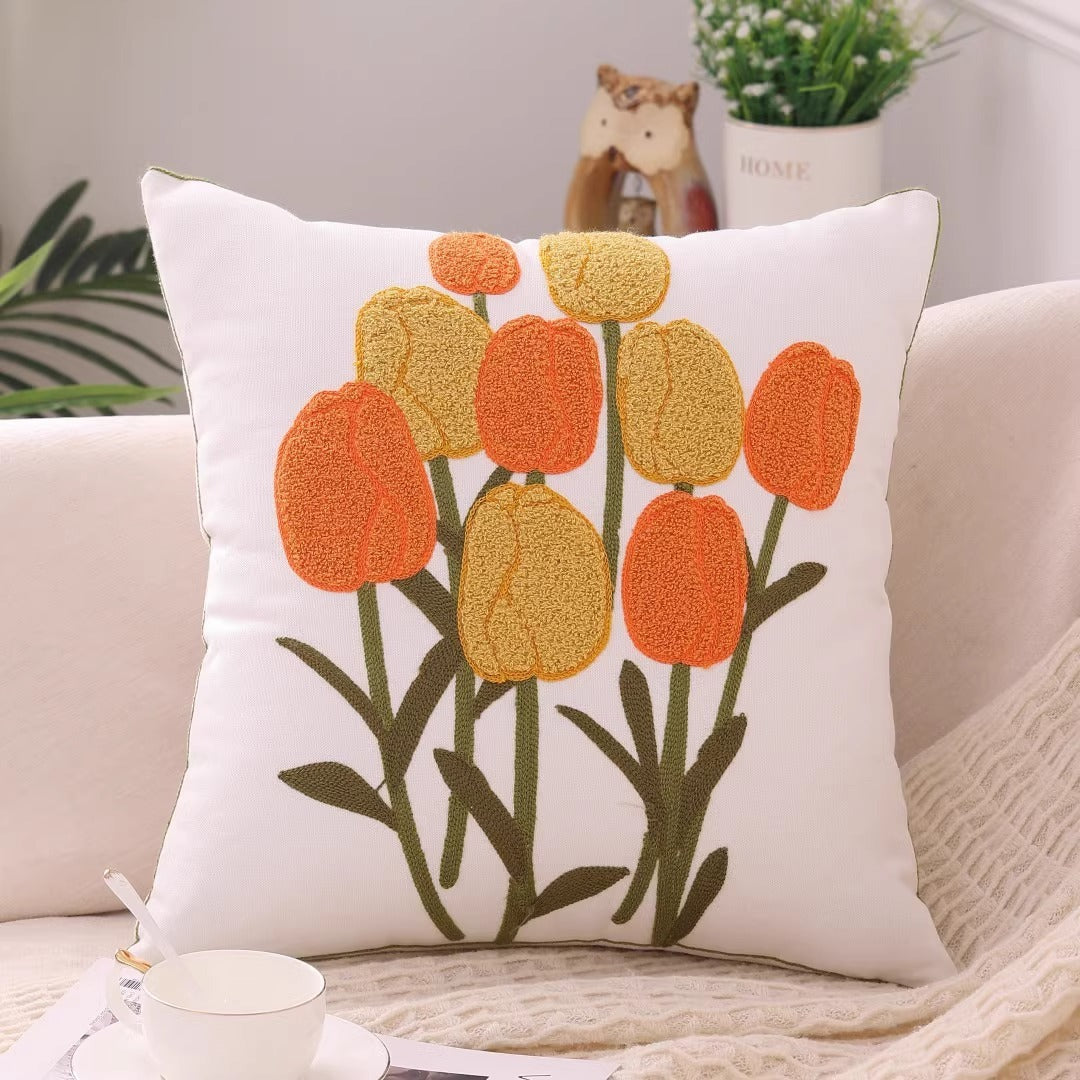 Pastoral Ins Home Couch Pillow Bed Head Cushion Cover