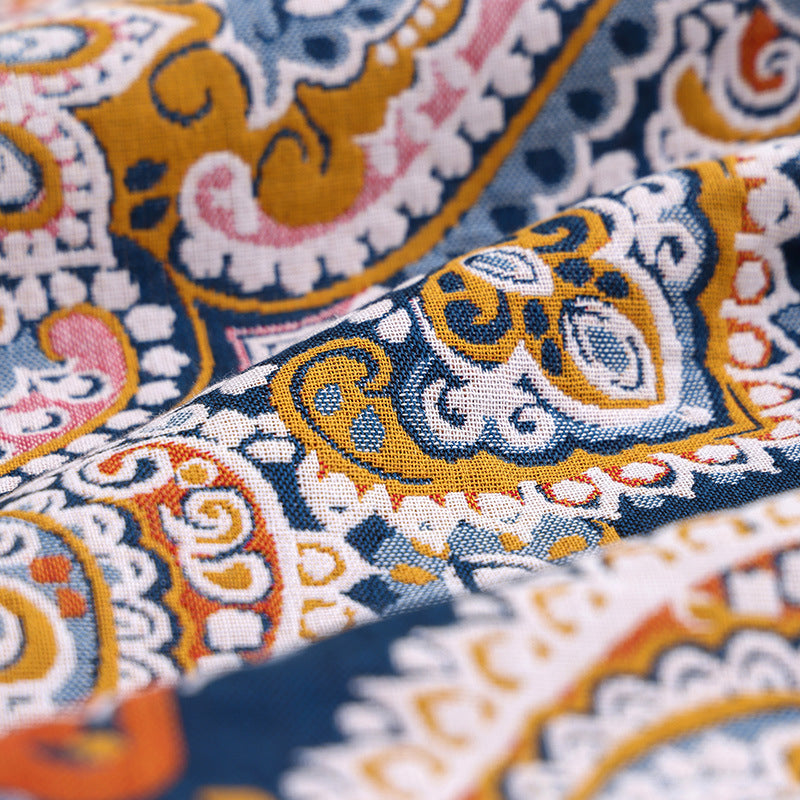 Cotton Multi-Layer Gauze Towel Quilt Three-Piece Set