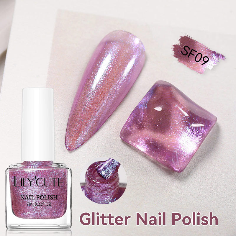 Quick-Dry Metallic Mirror Nail Polish, No Baking Required