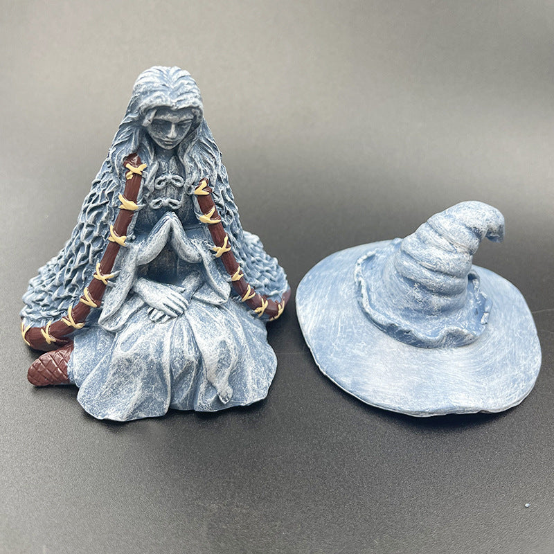 Smurf Saint Bow Witch Four Hands Ice Witch Tree