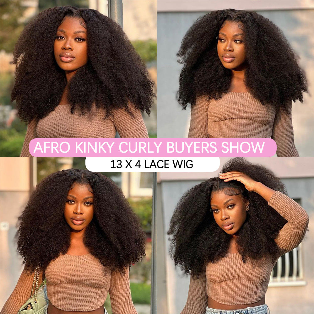 Front Lace Real Explosion Wig