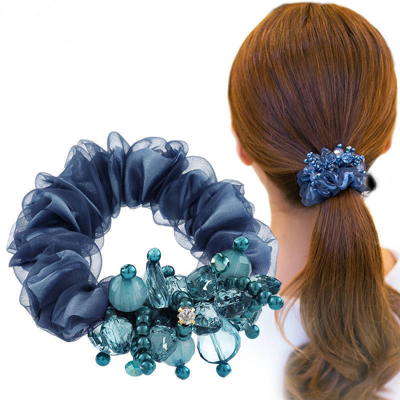 Women's Flower Hair Band Rubber Band Jewelry