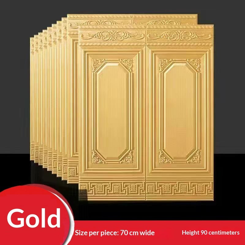 Waterproof, Impact-Resistant Self-Adhesive 3D Wall Stickers