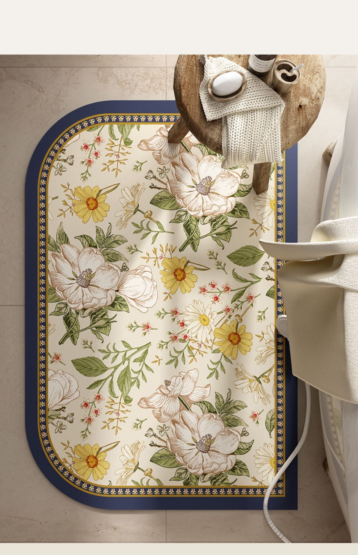 American Hydrophilic Pad Bathroom Mats Bathroom Non-Slip Quick-Drying Floor Mat Kitchen Door