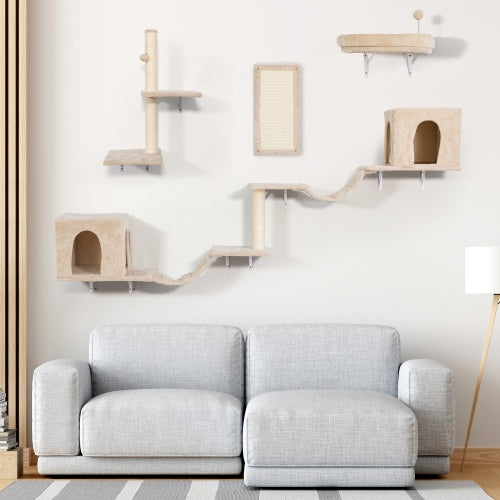 Wall-Mounted Cat Trees, Cat Furniture