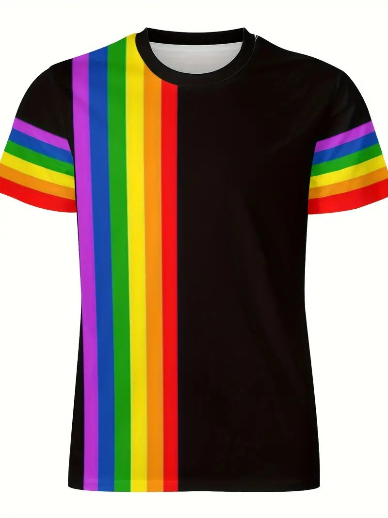 Men's Carnival Fashion Striped T-Shirt