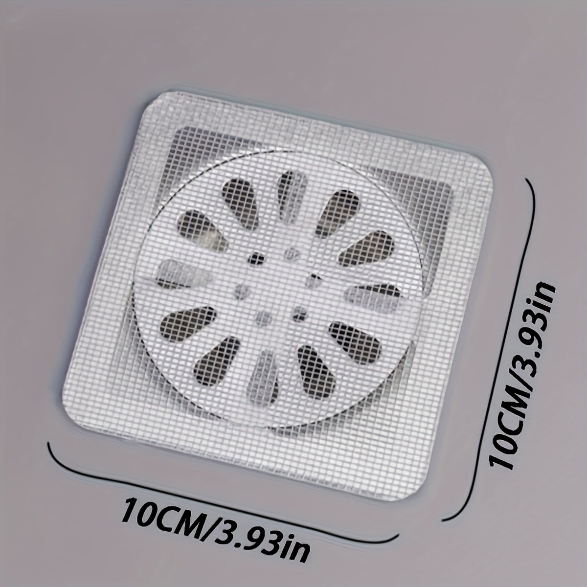 Floor Drain Sticker, Bathroom Hair Filter, Toilet Sewer Debris Filter, Anti-blockage, Screen Repair Self-adhesive Net, Super Practical