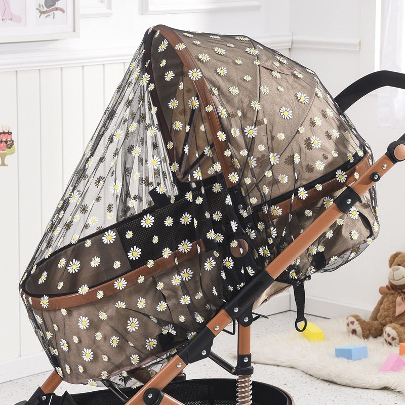 Infantile Mosquito Net Complete-Type Printing Stroller Mosquito Nets
