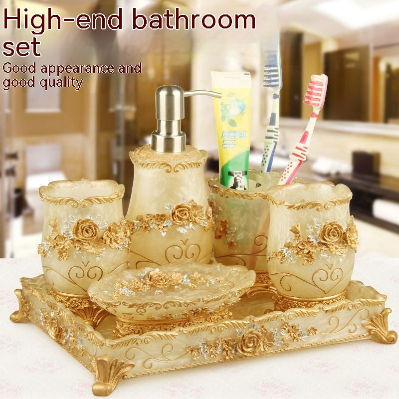 European Style Bathroom 6-Piece Set Bathroom Suit