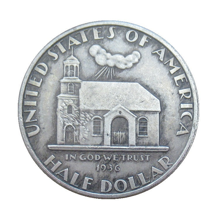 Silver Plated US Half Dollar Commemorative Coin